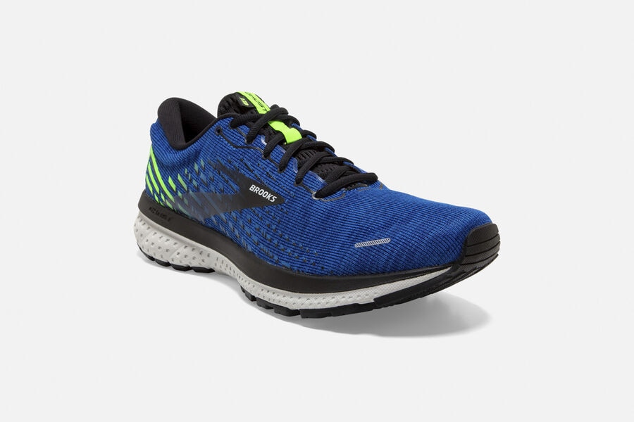 Brooks Ghost 13 Road Running Shoes Mens Blue 209758-RMS